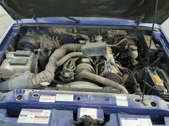 4F4CR16AXTTM07049 - 1996 MAZDA B2300 CAB PURPLE photo 7