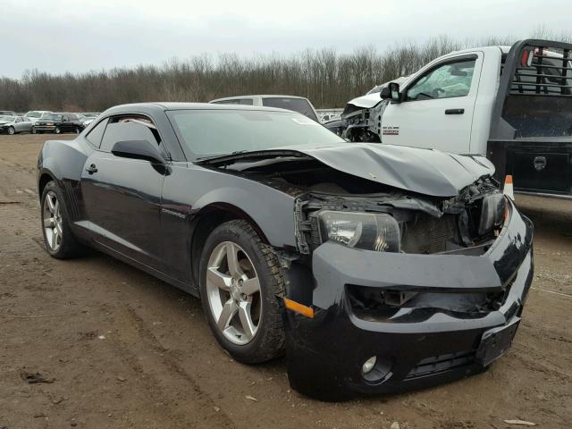 2G1FB1EV1A9206216 - 2010 CHEVROLET CAMARO LT BLACK photo 1