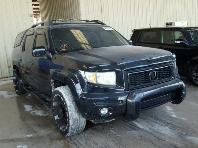 2HJYK16556H526808 - 2006 HONDA RIDGELINE BLACK photo 1