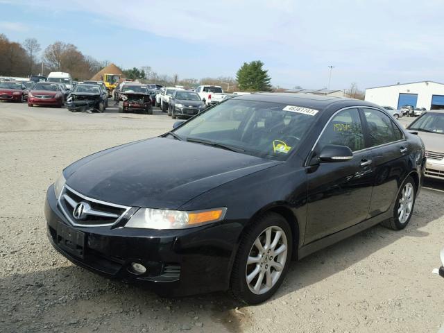 JH4CL96918C004968 - 2008 ACURA TSX BLACK photo 2