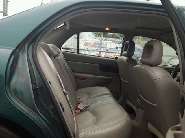 2G4WB52K7X1607152 - 1999 BUICK REGAL LS GREEN photo 6