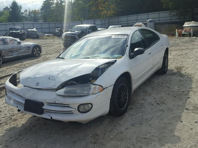 2B3AD46VX4H599379 - 2004 DODGE INTREPID S WHITE photo 2