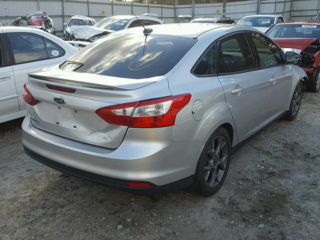 1FADP3F21EL307101 - 2014 FORD FOCUS SE SILVER photo 4