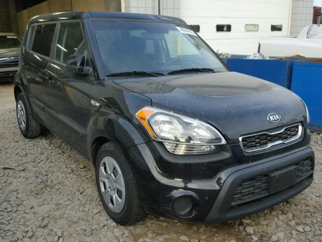 KNDJT2A53C7411163 - 2012 KIA SOUL BLACK photo 1