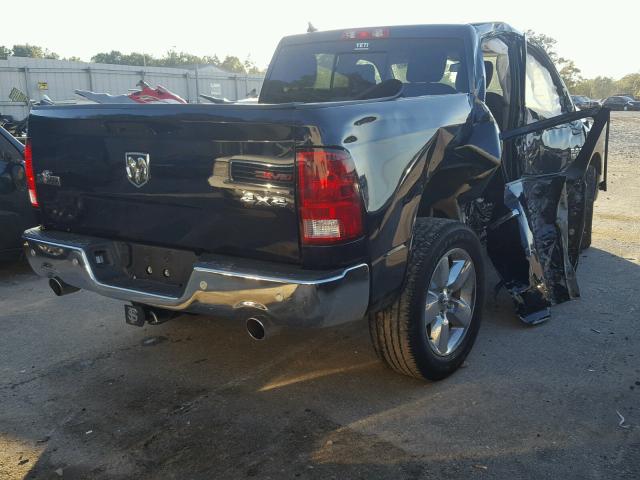 1C6RR7LT4GS112527 - 2016 RAM 1500 SLT BLUE photo 4