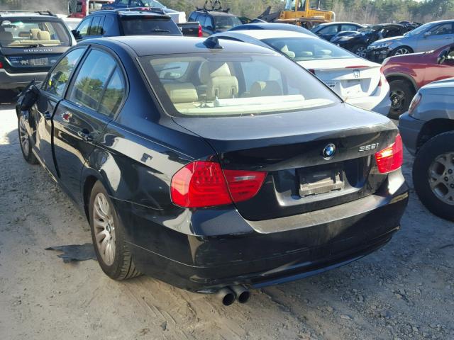 WBAPK53549A512071 - 2009 BMW 328 XI SUL BLACK photo 3