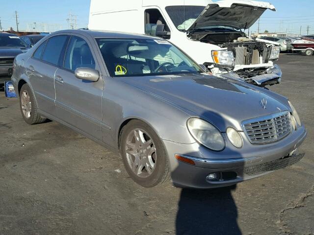 WDBUF56J26A786043 - 2006 MERCEDES-BENZ E 350 SILVER photo 1