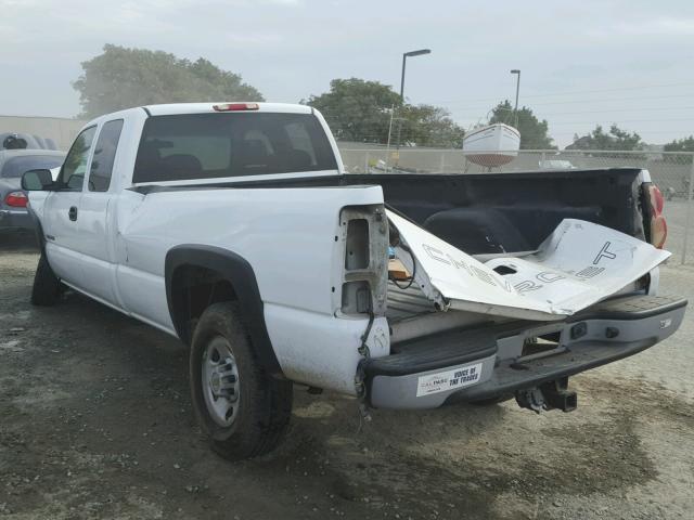 1GCHC29U95E192525 - 2005 CHEVROLET SILVERADO WHITE photo 3