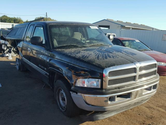 1B7HC13Y4WJ262804 - 1998 DODGE RAM 1500 BLACK photo 1