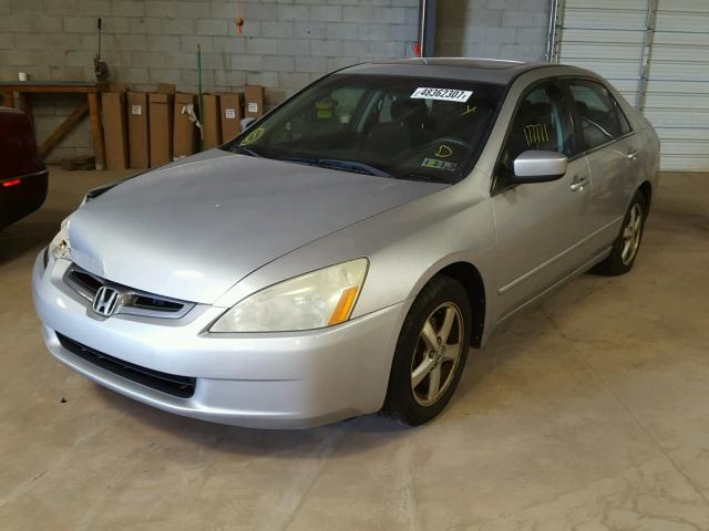 1HGCM56764A079419 - 2004 HONDA ACCORD EX SILVER photo 2