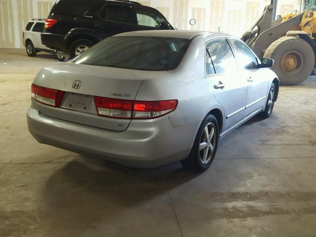 1HGCM56764A079419 - 2004 HONDA ACCORD EX SILVER photo 4