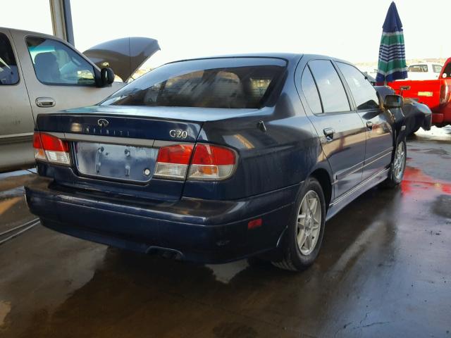 JNKCP11A92T512362 - 2002 INFINITI G20 BLUE photo 4