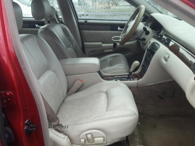 1G6KS54Y9WU909083 - 1998 CADILLAC SEVILLE SL RED photo 5