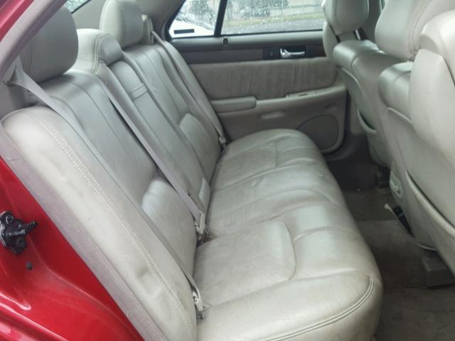 1G6KS54Y9WU909083 - 1998 CADILLAC SEVILLE SL RED photo 6