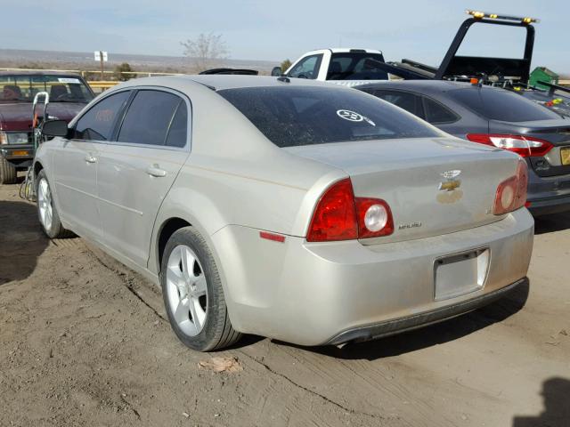 1G1ZG57B09F185662 - 2009 CHEVROLET MALIBU LS 金色 照片 3