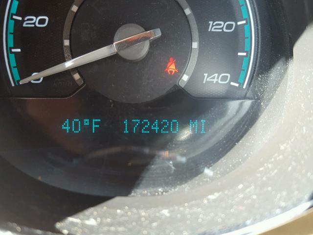 1G1ZG57B09F185662 - 2009 CHEVROLET MALIBU LS 金色 照片 8