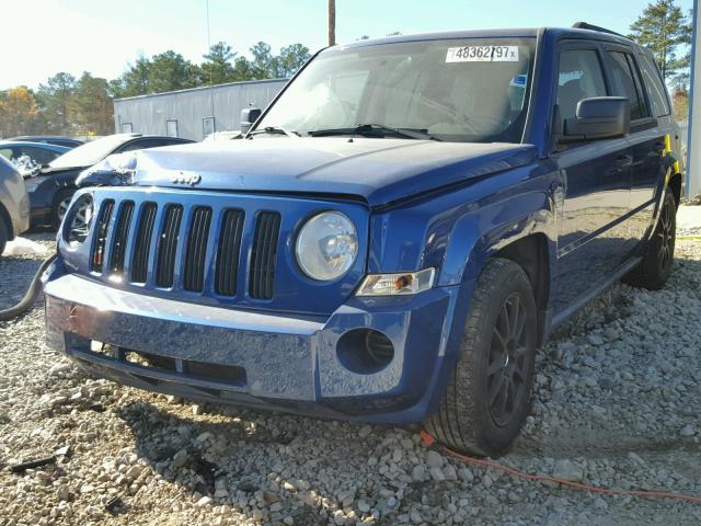 1J4FT28B19D159807 - 2009 JEEP PATRIOT SP BLUE photo 2