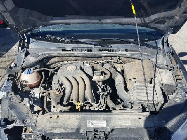 3VW1K7AJ8FM293793 - 2015 VOLKSWAGEN JETTA BASE GRAY photo 7