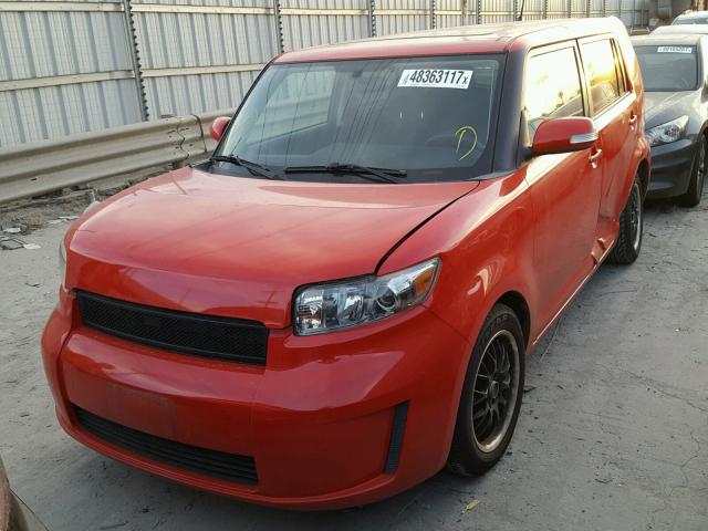 JTLKE50E591097534 - 2009 TOYOTA SCION XB RED photo 2