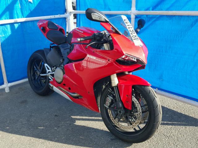 ZDM14BPW2EB019549 - 2014 DUCATI SUPERBIKE RED photo 1