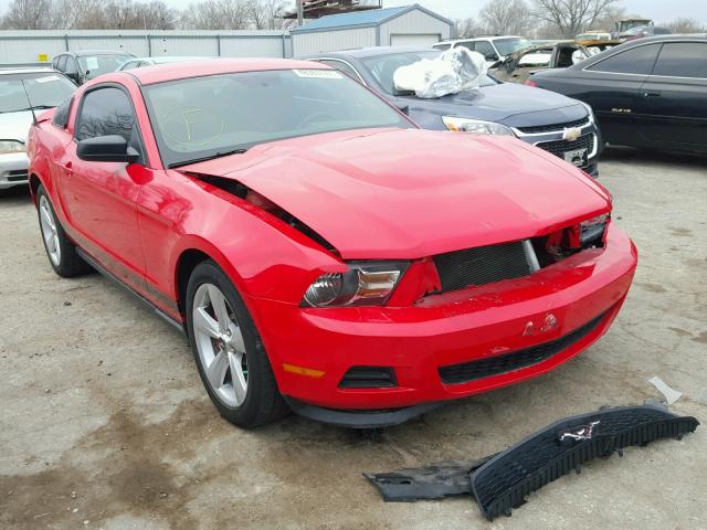 1ZVBP8AM4C5288405 - 2012 FORD MUSTANG RED photo 1