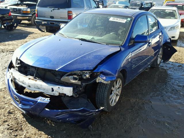 JM1BK123571653105 - 2007 MAZDA 3 S BLUE photo 2