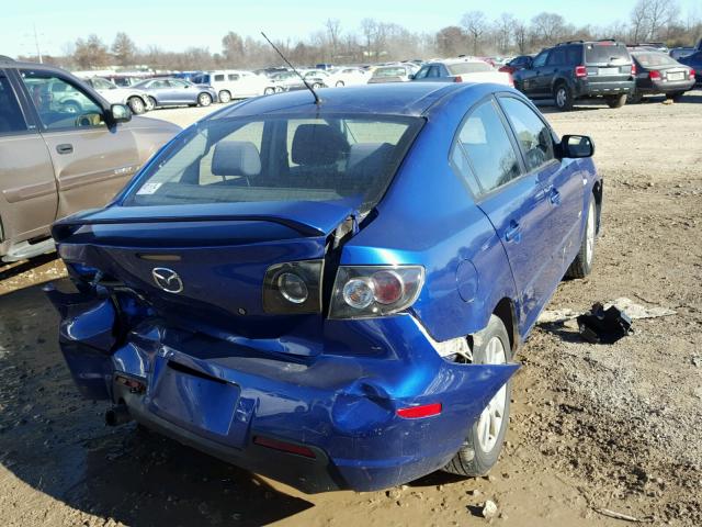 JM1BK123571653105 - 2007 MAZDA 3 S BLUE photo 4