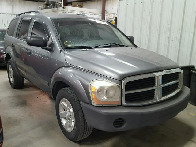 1D4HB38N15F569610 - 2005 DODGE DURANGO ST GRAY photo 1