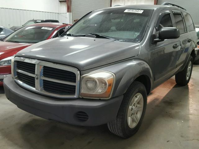 1D4HB38N15F569610 - 2005 DODGE DURANGO ST GRAY photo 2