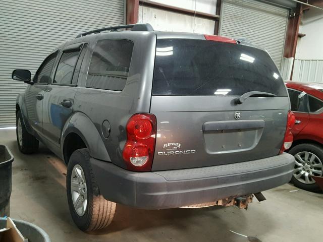 1D4HB38N15F569610 - 2005 DODGE DURANGO ST GRAY photo 3