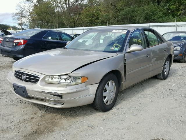 2G4WB55K1Y1194268 - 2000 BUICK REGAL LS BEIGE photo 2