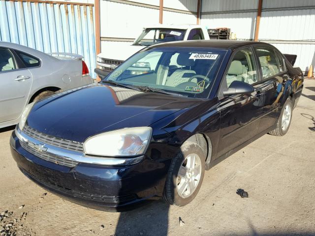 1G1ZT52865F327661 - 2005 CHEVROLET MALIBU LS BLUE photo 2