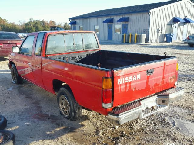 1N6SD16S1PC359973 - 1993 NISSAN TRUCK KING RED photo 3