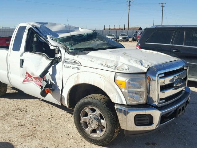 1FT7X2A6XEEA92382 - 2014 FORD F250 SUPER WHITE photo 9