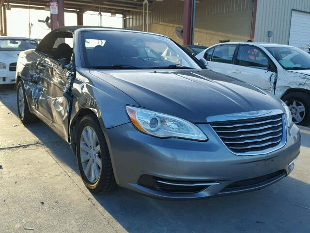 1C3BCBEB6DN511506 - 2013 CHRYSLER 200 TOURIN GRAY photo 1