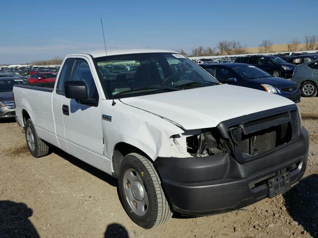 1FTRF12278KE83884 - 2008 FORD F150 WHITE photo 1