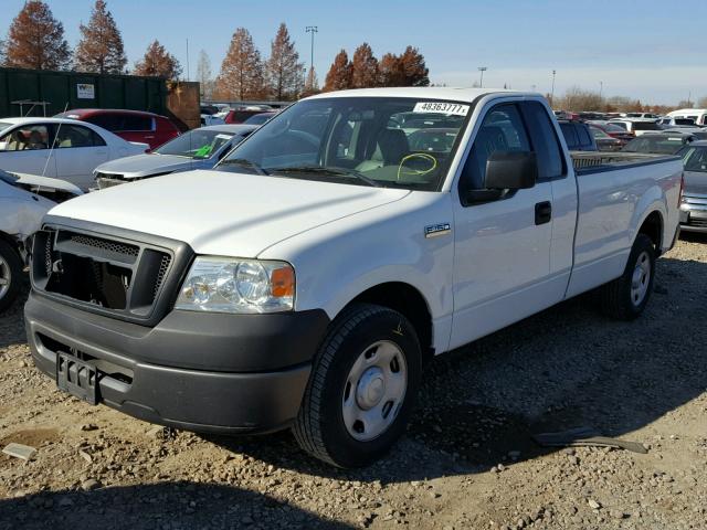 1FTRF12278KE83884 - 2008 FORD F150 WHITE photo 2