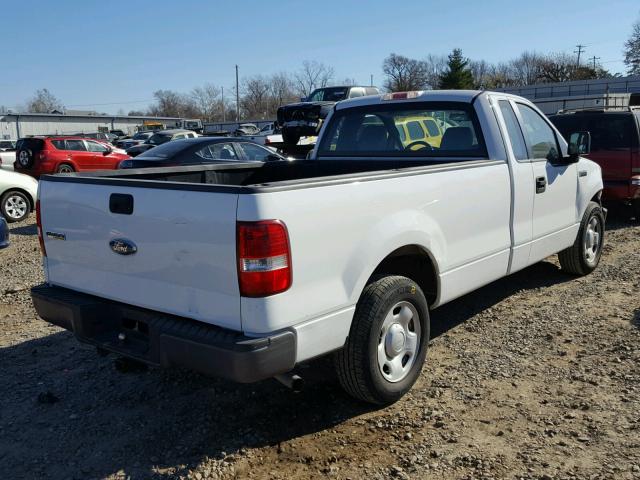 1FTRF12278KE83884 - 2008 FORD F150 WHITE photo 4