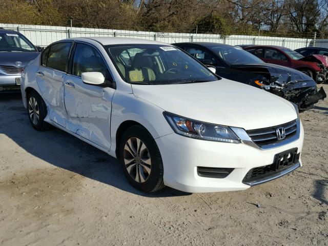 1HGCR2F32FA026278 - 2015 HONDA ACCORD LX WHITE photo 1