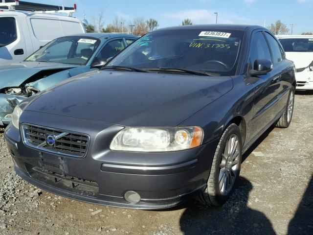 YV1RS592972637335 - 2007 VOLVO S60 2.5T CHARCOAL photo 2