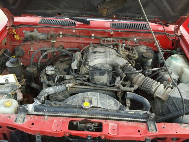 JN8HD17Y7SW041531 - 1995 NISSAN PATHFINDER RED photo 7