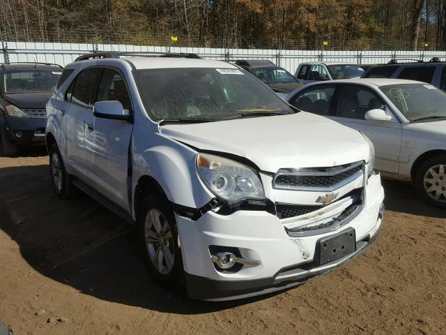 2CNFLGEW2A6369485 - 2010 CHEVROLET EQUINOX LT WHITE photo 1