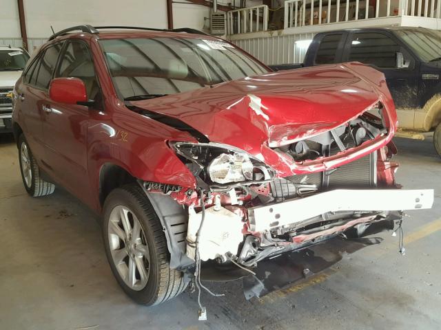 2T2GK31U59C061936 - 2009 LEXUS RX 350 RED photo 1