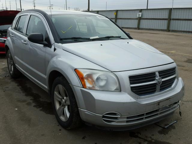 1B3CB4HAXAD661557 - 2010 DODGE CALIBER SX SILVER photo 1