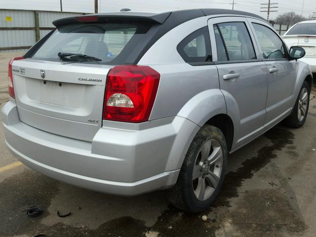 1B3CB4HAXAD661557 - 2010 DODGE CALIBER SX SILVER photo 4