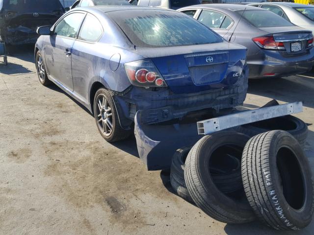 JTKDE167290299350 - 2009 TOYOTA SCION TC 蓝色 照片 3