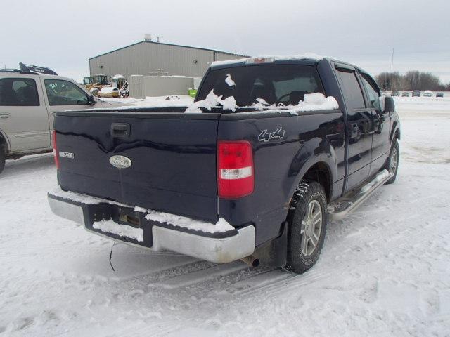 1FTPW14556FB21931 - 2006 FORD F150 SUPER BLUE photo 4