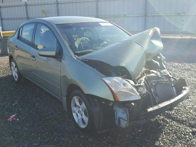 3N1AB61E87L713093 - 2007 NISSAN SENTRA 2.0 GREEN photo 1