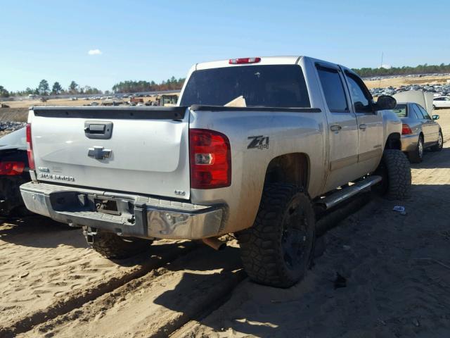 3GCPKTE37BG119336 - 2011 CHEVROLET SILVERADO SILVER photo 4