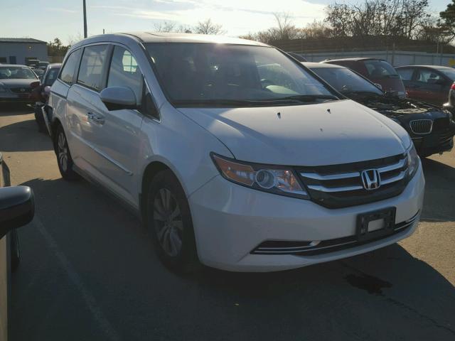 5FNRL5H64FB081406 - 2015 HONDA ODYSSEY EX WHITE photo 1